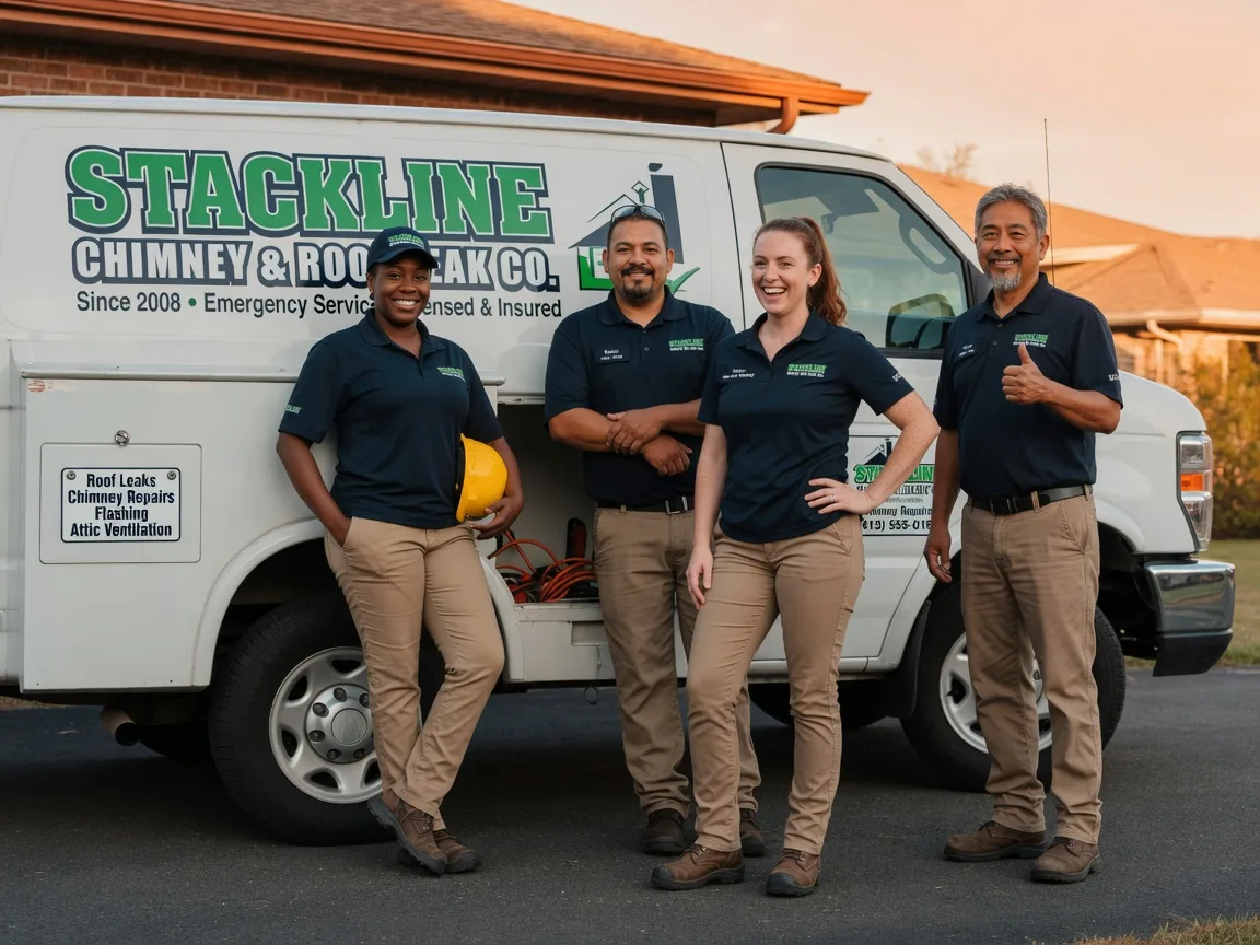 Chimney flashing repair company in Maeystown, IL